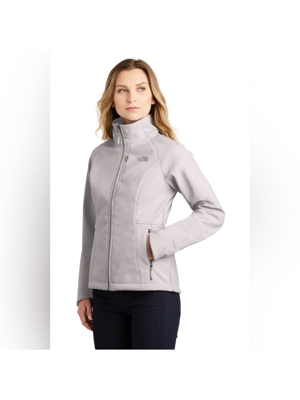 The North Face Apex Jacket Moonlight Ivory NWT Size M Softshell Luxe Minimal